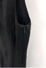 Vintage 90s Black Shift Mini Dress - Large
