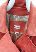 Amoretti Suede Leather Bike Style Jacket