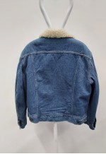 70S Vintage Storm Rider Sherpa Denim Jacket