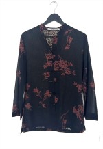 Japanese Boho Blossom Alternative Jacket - M